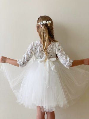Naxos Tutu Dress in White