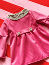 Siena Coat in Fuchsia Pink