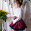 Inverness skirt in red tartan