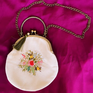 Enchanted Bee Hand Embroidered Bag