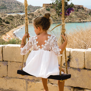 Malta Dress in White