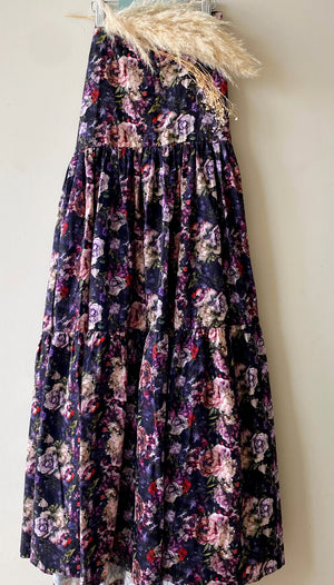 Mama Midnight Floral Print Skirt