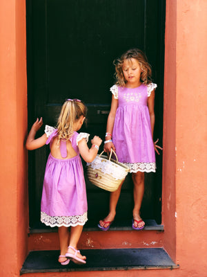 Sicily Dress in Lilac