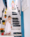 Gozo Dress in White